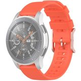 Voor Samsung Galaxy Watch3 45mm / Galaxy Watch 46mm 22mm Dot Texture polsband (Oranje)