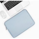 BAONA BN-Q001 PU lederen laptoptas  kleur: luchtblauw  maat: 13/13.3 / 14 inch