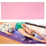 YM15C draagbare reizen dikke vouw yoga pad student nnap mat  dikte: 3mm
