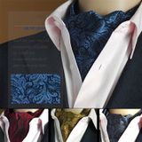 Gentleman's stijl polyester Jacquard mannen trendy sjaal Fashion jurk pak shirt Britse stijl sjaal (L255)