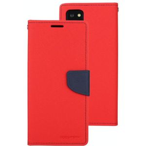 Voor Samsung Galaxy Note20 GOOSPERY FANCY DIARY Horizontale Flip PU Lederen case met Holder & Card Slots & Wallet(Red)
