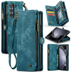 Voor Samsung Galaxy Z Fold5 CaseMe 008 multifunctionele rits portemonnee telefoon lederen tas