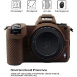 PULUZ soft silicone beschermhoes voor Nikon Z6/Z7 (koffie)