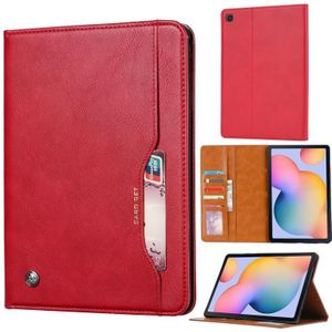 Voor Samsung Galaxy Tab A7 Lite Kneed Skin Texture Horizontale Flip Leren Case met Fotolijst & Houder & Kaart Slots & Portemonnee