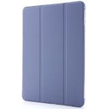 Voor iPad Mini (2019) Airbag Horizontale Flip Lederen Behuizing met drievoudige houder & penhouder(Paars)