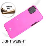 Voor iPhone 11 Pro MERCURY GOOSPERY JELLY TPU fluorescentie schokbestendig en kras geval (roze)