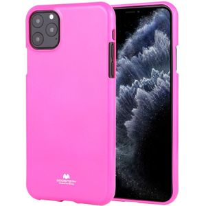 Voor iPhone 11 Pro MERCURY GOOSPERY JELLY TPU fluorescentie schokbestendig en kras geval (roze)