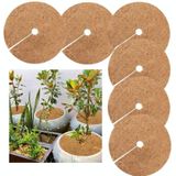 6 stks / set plant root antivries bloempot Coconut palm platte mat  maat: 30cm