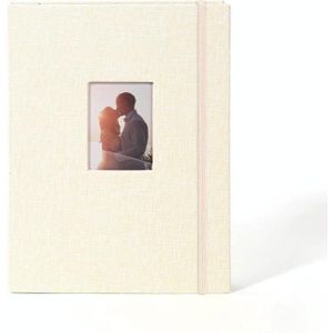 3-inch 208 zakken katoenen linnen fotoalbum fotokaarthouder