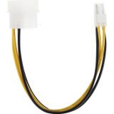 Moederbord Molex IDE 2-pin naar 4-Pin ATX P4 12V ATX CPU Power Connector Adapter Kabel