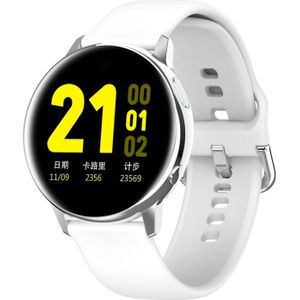 SG20 1 2 inch AMOLED-scherm Smart Watch  IP68 waterdicht  Ondersteuning Muziekbediening / Bluetooth-foto / Hartslagmeter / Bloeddrukbewaking(Zilver)