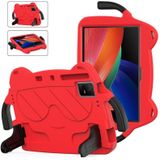 Voor TCL Tab 11 9466x3 Ice Baby EVA Schokbestendige Harde PC Tablet Case (Rood + Zwart)