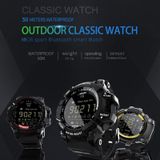 Lokmat MK16 LCD-scherm 50m waterdicht Smart Watch  Support Information Reminder / Remote Camera / Walking Motion Monitor (Zwart)