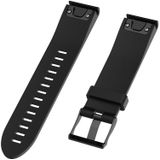 Voor Garmin Fenix 5S (20mm) Siliconen vervangende polsband horlogeband(Wit)