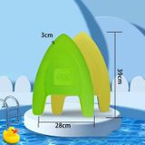 EVA Swimming Floating Board Kinderen Zwemmen Oefenhulpmiddelen (Groen Geel)