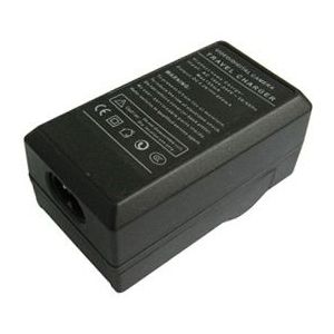 2-in-1 digitale camera batterij / accu laadr voor casio cnp40