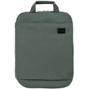 POFOKO E540 serie polyester waterdichte laptop handtas voor 13 inch laptops (groen)