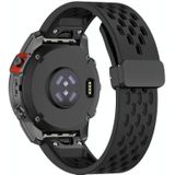 Voor Garmin Epix Pro Gen 2 Quick Release-gaten Magnetische gesp Siliconen horlogeband