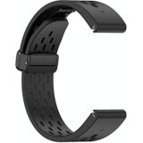 Voor Garmin Epix Pro Gen 2 Quick Release-gaten Magnetische gesp Siliconen horlogeband