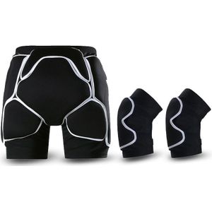 WEISOK Ski Hip Pads Knie Pads Adult Roller Skating Beschermende Kleding  Specificatie: L (60-70kg)