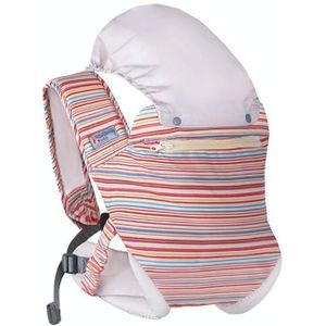 Kangaroo Baby Portable Multifunctionele Baby Carrier Front Hold Baby Ademende Drager (Neon Strepen)