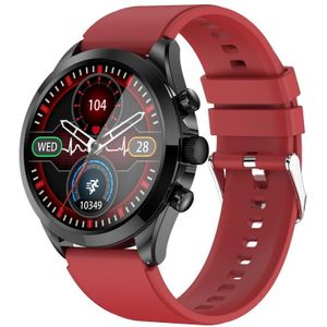 ET440 1 39 inch kleurenscherm slim horloge met siliconen band  ondersteuning voor hartslag / bloeddruk / bloedzuurstof / bloedglucosemeting