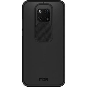 Voor Huawei Mate 20 Pro MOFI Xing Dun Series PC + TPU Anti-peep Waterproof and Anti-drop All-inclusive Protective Shell  Translucent Frosted(Black)