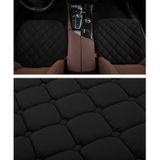 3 stuks / Set luxe warme Car Seat Cover kussen universele Front achterbank Covers antislip-stoel Pad warme auto matten geen terug pluche Cushion(Black)