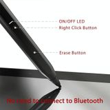 JD03 Magnetic Touch Stylus Pen met tilt functie voor MicroSoft Surface Series (Zilver)
