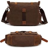 AUGUR 2138 Mannen Casual Canvas Schouder Messenger Crossby Bag (Army Green)