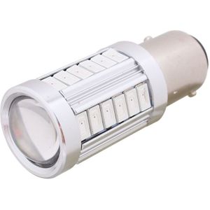 2st 1157/BAY15D 16.5W 1155LM 630-660nm 33 LED SMD 5630 Roodlicht auto remlicht gloeilamp voor voertuigen  DC12V(Red Light)