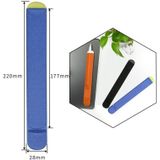 2 stks Sticky Flanel Stylus Pen Protective Case voor Apple Potlood 1