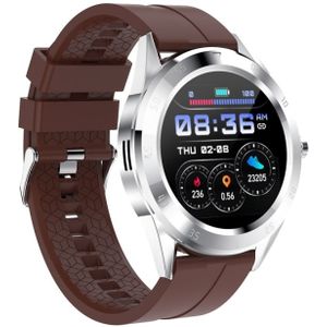 Y10 1.54inch kleurenscherm Smart Watch IP68 Waterproof  ondersteuning hartslagcontrole / bloeddrukbewaking/bloedzuurstofmonitoring/slaapmonitoring(koffie)