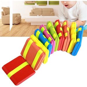 5 STUKS Kleurrijke Bouwsteen Sliding Board Toy 20 Kubussen Houten DIY Kinderen Speelgoed