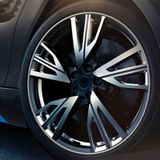 Universele decoratieve krasbestendige pickup 8M flexibele auto Wheel Hub TRIM lijstwerk decoratie Strip(Grey)