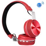 FG-66 Subwoofer Wireless Bluetooth Headset Support TF Card & FM Radio(Red)