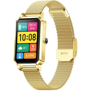 NX2 1.13 inch Color Screen Women Smart Watch  Support Physiological Reminder / Heart Rate Monitoring(Gold)