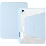 Voor iPad mini 6 acryl draaibare houder tablet lederen tas