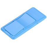 Beknopte stijl veranderlijk verstelbare universele Mini zelfklevende houder standaard  grootte: 6.4 x 3.1 x 0 2 cm  voor iPhone  Galaxy  Huawei  Xiaomi  LG  HTC en Tablets(Blue)