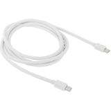 Mini DP DisplayPort Thunderbolt Kabel voor  iMac MacBook Pro  Kabel lengte: 2 meter wit