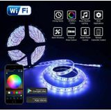 5M 5050 RGB LED Strip Light WIFI Smart Home Power Kit Set (niet waterdicht)