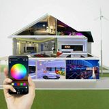 5M 5050 RGB LED Strip Light WIFI Smart Home Power Kit Set (niet waterdicht)