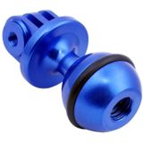PULUZ CNC aluminium kogel hoofd adapter mount voor DJI osmo actie  GoPro HERO7/6/5/5 sessie/4 sessie/4/3 +/3/2/1  Xiaoyi en andere Actiecamera's  diameter: 2.5 cm (blauw)