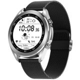 DW95 1.28 inch kleurenscherm Smart horloge  IP67 Waterdichte  stalen horlogeband  ondersteuning Bluetooth Call / Heart Rate Monitoring / Bloeddruk Monitoring / Bloed Oxygen Monitoring / Slaapmonitoring