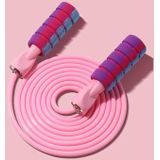 H8010 Gewicht dragende touw overslaan fitnessapparatuur (PVC touw roze)