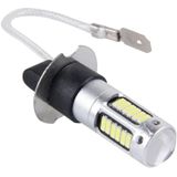 2 stk H3 5W 30 SMD-4014 LEDs auto Mistlamp  DC 12V(White Light)