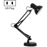 Smeedijzeren kinderen leren bureaulamp vouwen led oogbescherming lamp  Amerikaanse plug  maat: 60cm