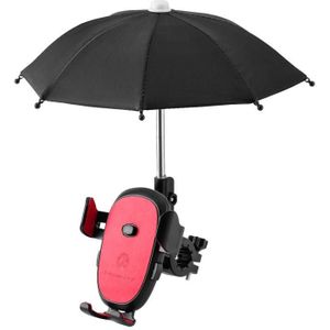 CyclingBox BG-2935 Fiets Mobiele Telefoon Beugel met Paraplu Waterdichte Navigatie Elektrische Auto Mobiele Telefoon Frame  Stijl: Stuurinstallatie