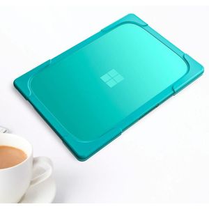 TPU + PC Twee-kleuren anti-val laptop beschermhoes voor Microsoft Surface Laptop 3/4 15 inch (Sky Blue)