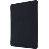 Voor iPad 10.2 Airbag Vervorming Horizontale Flip Lederen Behuizing met houder & penhouder(zwart)